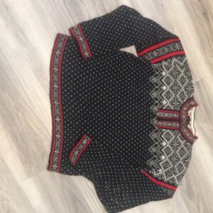Hanna Andersson Fair Isle Sweater Size XS